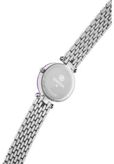 Facet Strass Schweizer Damenuhr - J5.786.S