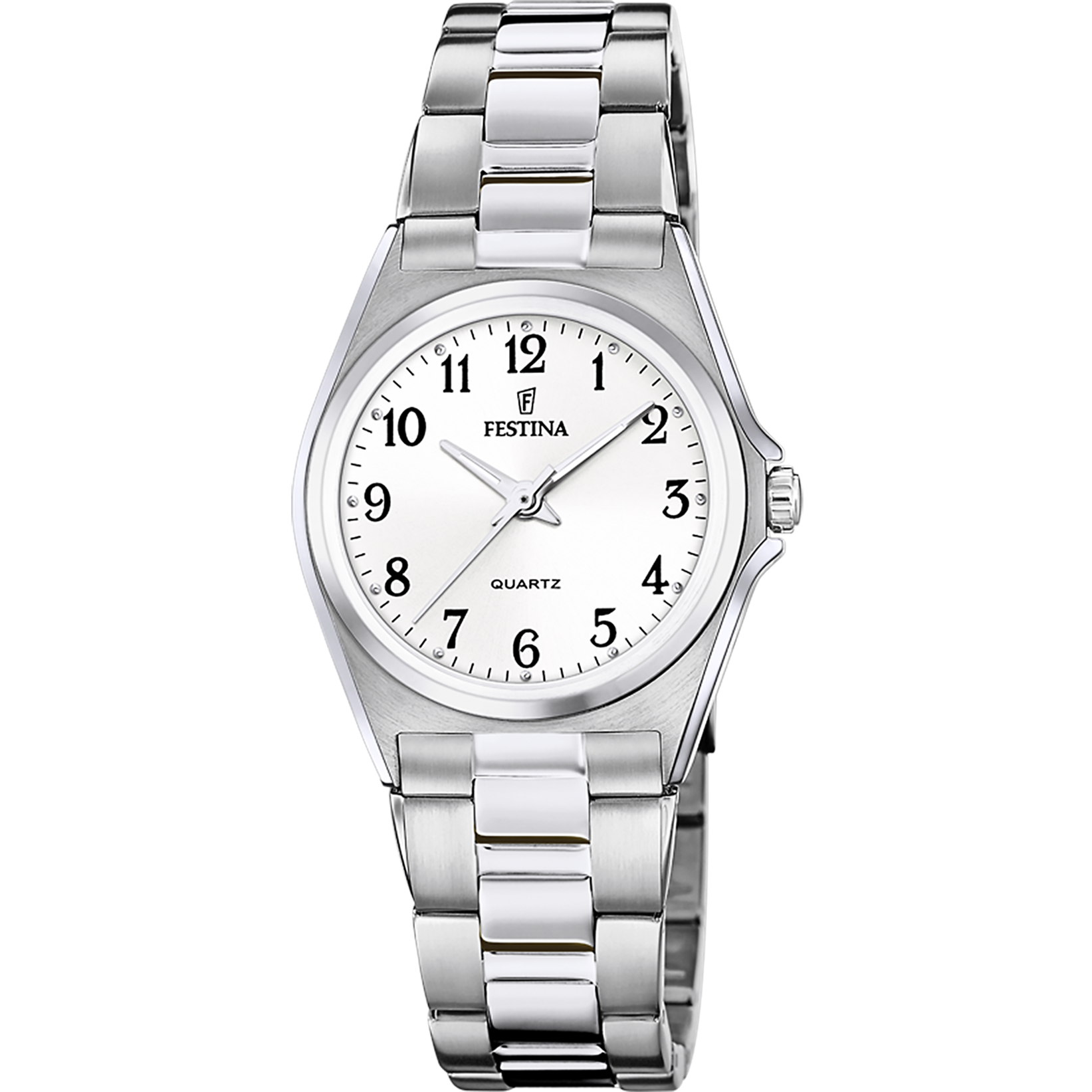 Festina Klassik Damenuhr mit Edelstahl Armband - F20553/1