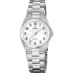 Festina Klassik Damenuhr mit Edelstahl Armband - F20553/1