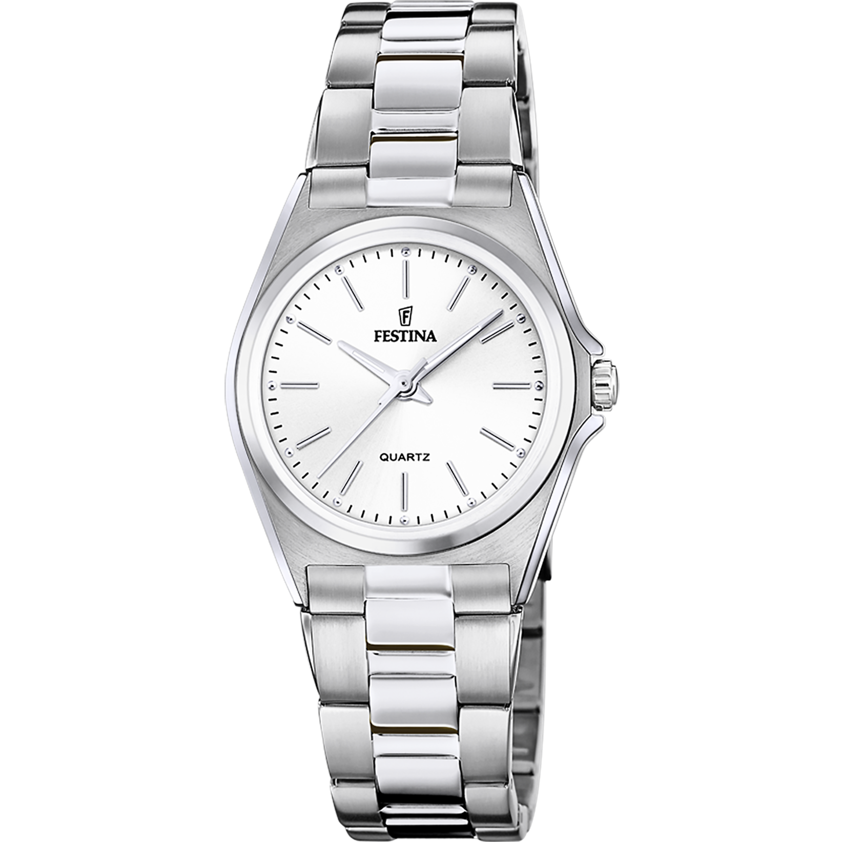Festina Klassik Damenuhr mit Edelstahl Armband - F20553/2