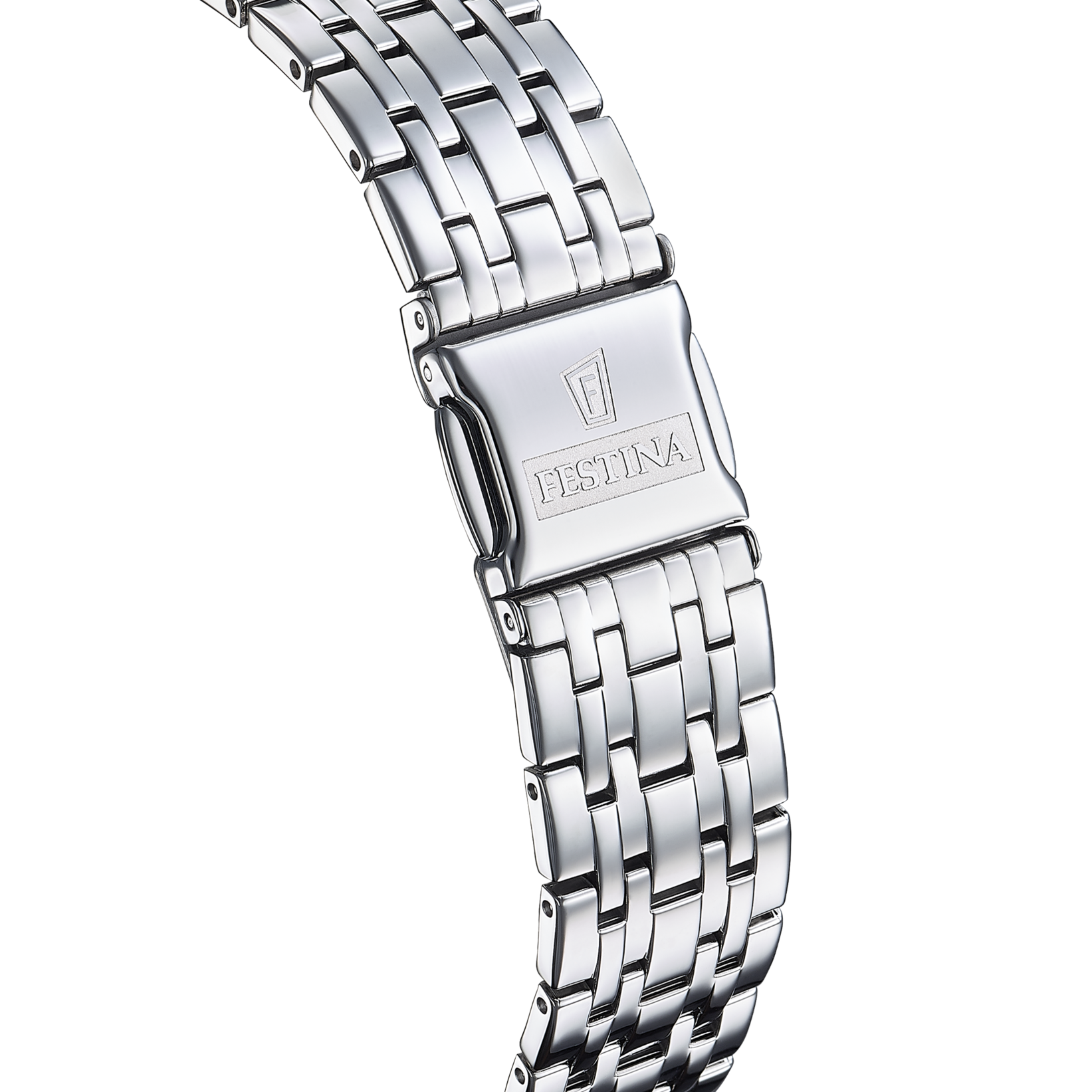 Festina Swiss Made Edelstahl Armband Herrenuhr - F20045/2