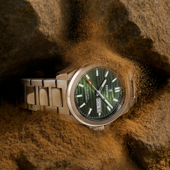Festina Swiss Made Dune Herrenuhr mit Grünem Zifferblatt - F20073/4