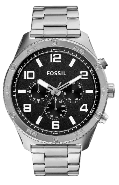 Fossil Brox Herrenuhr - Edelstahl - BQ2797