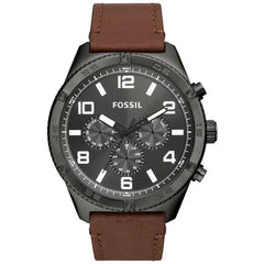 Fossil Brox Herrenuhr - Schwarz & Braun - BQ2800