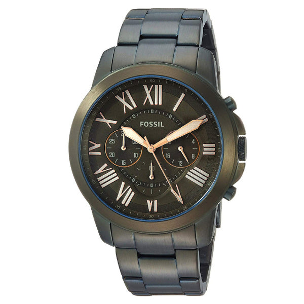 fossil-fs5375-herren-chronograph-uhr-grant-green-stahl-armband-quarz-analog-44-mm