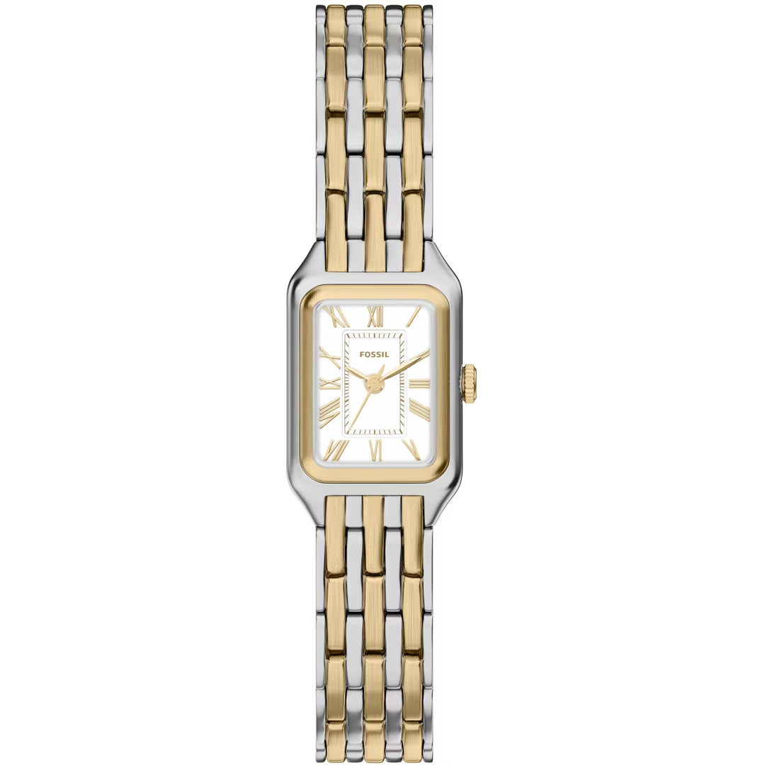 Fossil Raquel Mini Bicolor Damenuhr 18 mm – ES5468