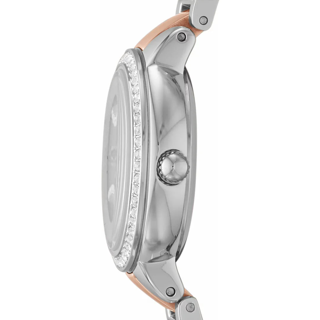 Fossil Virgina Quarz Damenuhr Bicolor - ES3405