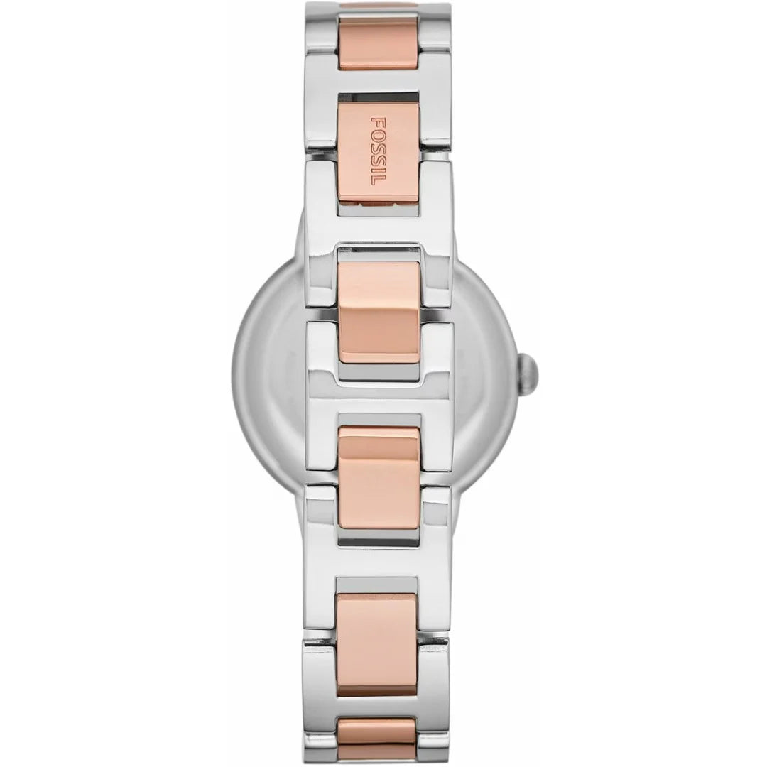 Fossil Virgina Quarz Damenuhr Bicolor - ES3405