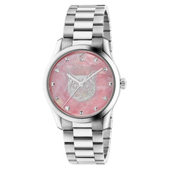 G-Timeless Quarz-Diamant-Damenuhr - YA1265025