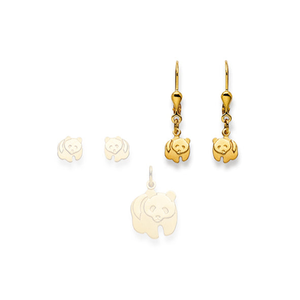 Gold-Classics Ohrhänger mit Patentbrisuren Gold 750 - 1169.01381/0005