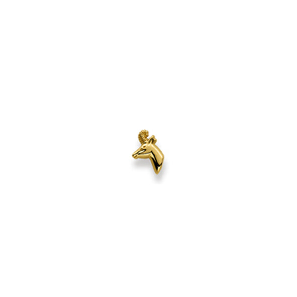 Gold-Classics Ohrstecker Gold 750 Gelbgold – Gämse Motiv - 1163.03895/0001