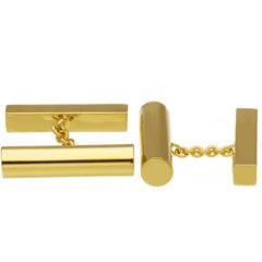 Hemdknopf aus 18 Karat Gold – Eleganter 750er Goldknopf für Herren - 275926