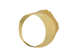 Bague homme en or 18 carats – Bague en or 750 pour homme - 110123