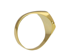 Bague homme en or 18 carats – Bague en or 750 pour homme - 124689