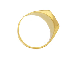 Herrenring 18 Karat Gold – 750 Goldring für Männer - 124699