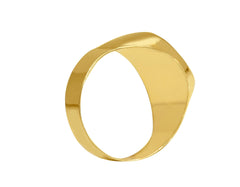 Herrenring 18 Karat Gold – 750 Goldring für Männer - 173821