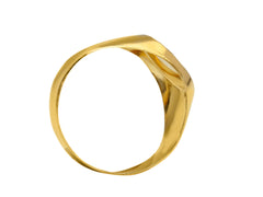 Bague homme en or 18 carats – Bague en or 750 pour homme - 173840