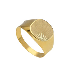 Bague homme en or 18 carats – Bague en or 750 pour homme - 173840
