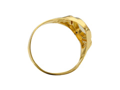 Herrenring 18 Karat Gold – 750 Goldring für Männer - 173841