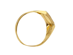 Bague homme en or 18 carats – Bague en or 750 pour homme - 173843