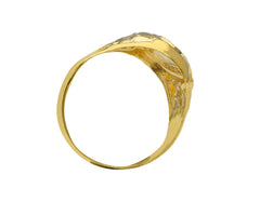 Herrenring 18 Karat Gold – 750 Goldring für Männer - 173856