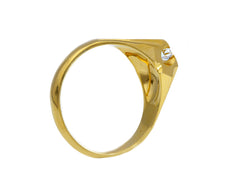 Bague homme en or 18 carats – Bague en or 750 pour homme - 182065