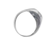 Herrenring in 750/18 Karat Weissgold für Männer - 196444