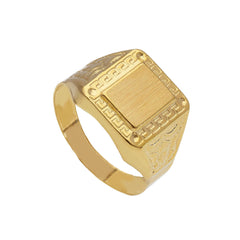 Bague homme en or 18 carats – Bague en or 750 pour homme - 211660