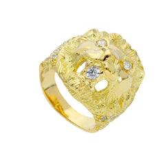 Herrenring 18 Karat Gold – 750 Goldring für Männer - 218950