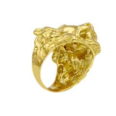 Bague homme en or 18 carats – Bague en or 750 pour homme - 219281