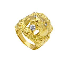 Bague homme en or 18 carats – Bague en or 750 pour homme - 219281