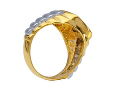 Herrenring 18 Karat Gold – 750 Goldring für Männer - 230387