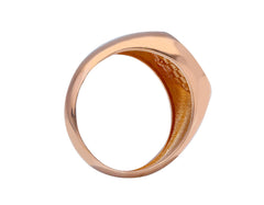 Herrenring 18 Karat Roségold - 750 Goldring für Männer - 243019