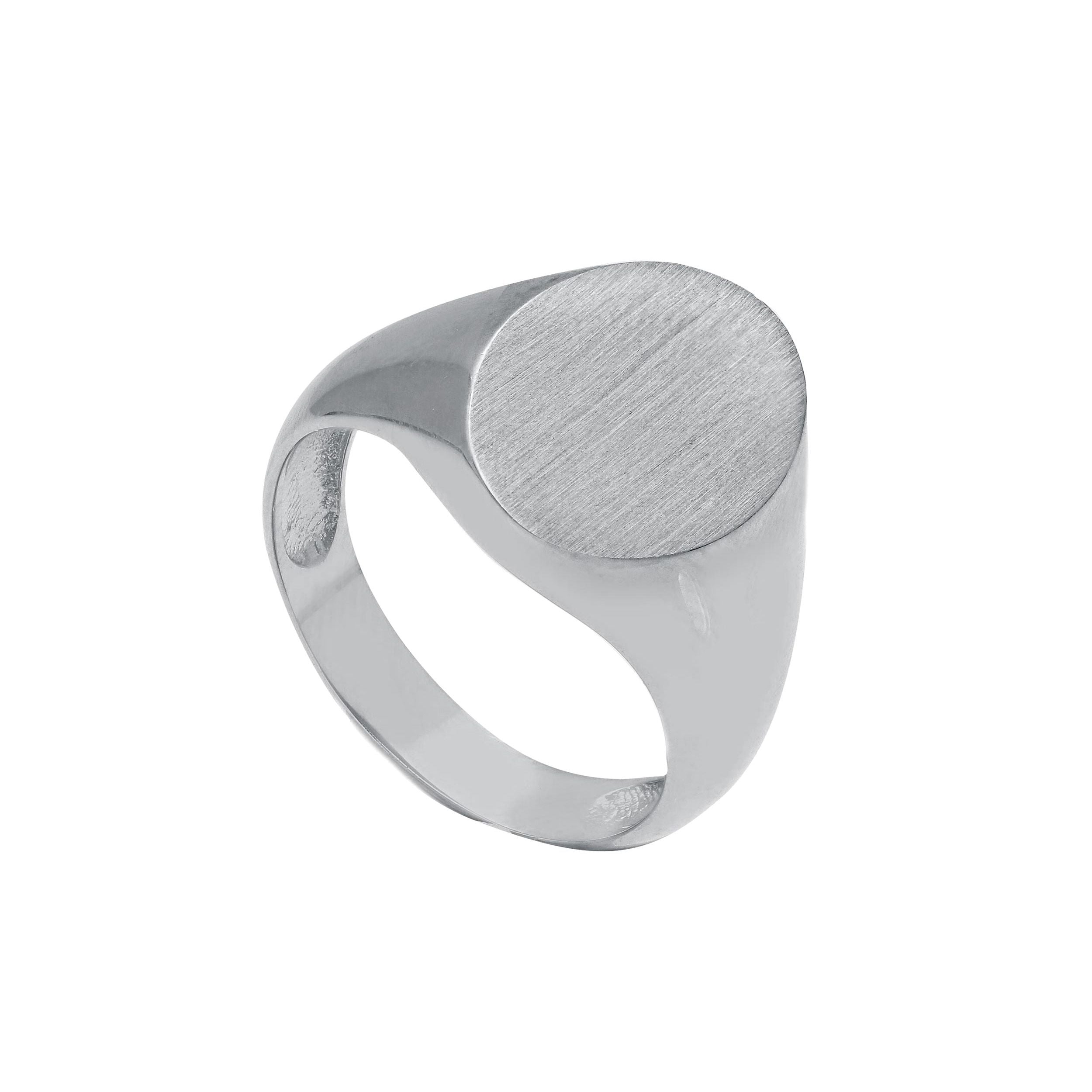 Herrenring 18 Karat Gold - 750 Goldring für Männer - 243021