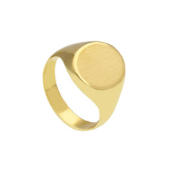 Herrenring in 750/18 Karat - Goldring für Männer - 267771