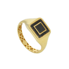 Herrenring 18 Karat Gold – 750 Goldring für Männer - 270335