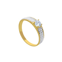 Herrenring 18 Karat Gold – 750 Goldring für Männer - 274754