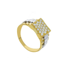 Herrenring 18 Karat Gold – 750 Goldring für Männer - 274756