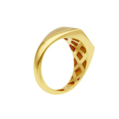 Bague homme en or 18 carats – Bague en or 750 pour homme - 277728