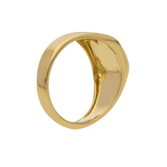 Bague homme en or 18 carats – Bague en or 750 pour homme - 281018