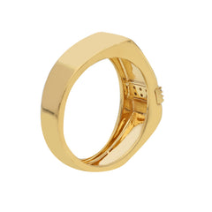 Herrenring 18 Karat Gold – 750 Goldring für Männer - 282156
