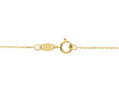 Collier coeur en or 18 carats