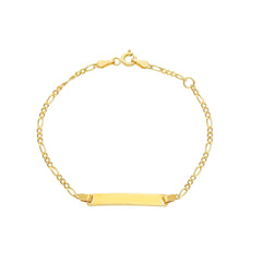 ID Bracelet in 18 Karat Gelbgold - VFD050GGT1