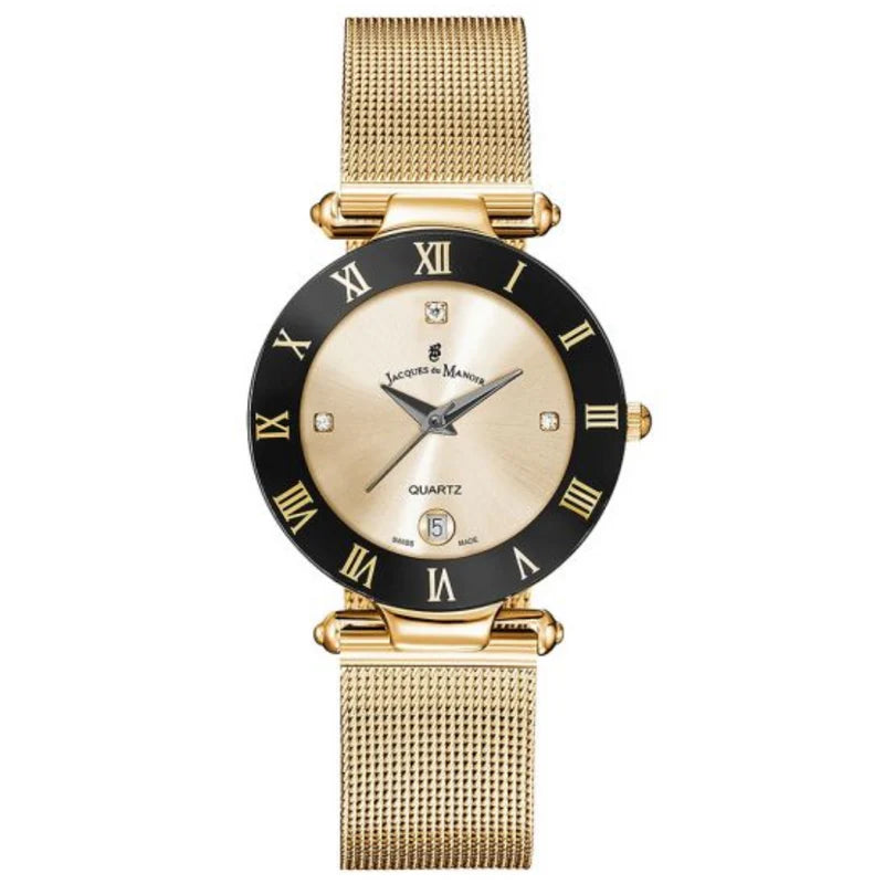 Jacques Du Manoir Coupole Mesh 33 MM Damenuhr - RCM.27