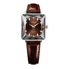 Jowissa Facet Princess Schweizer Damenuhr Braun - J8.784.M