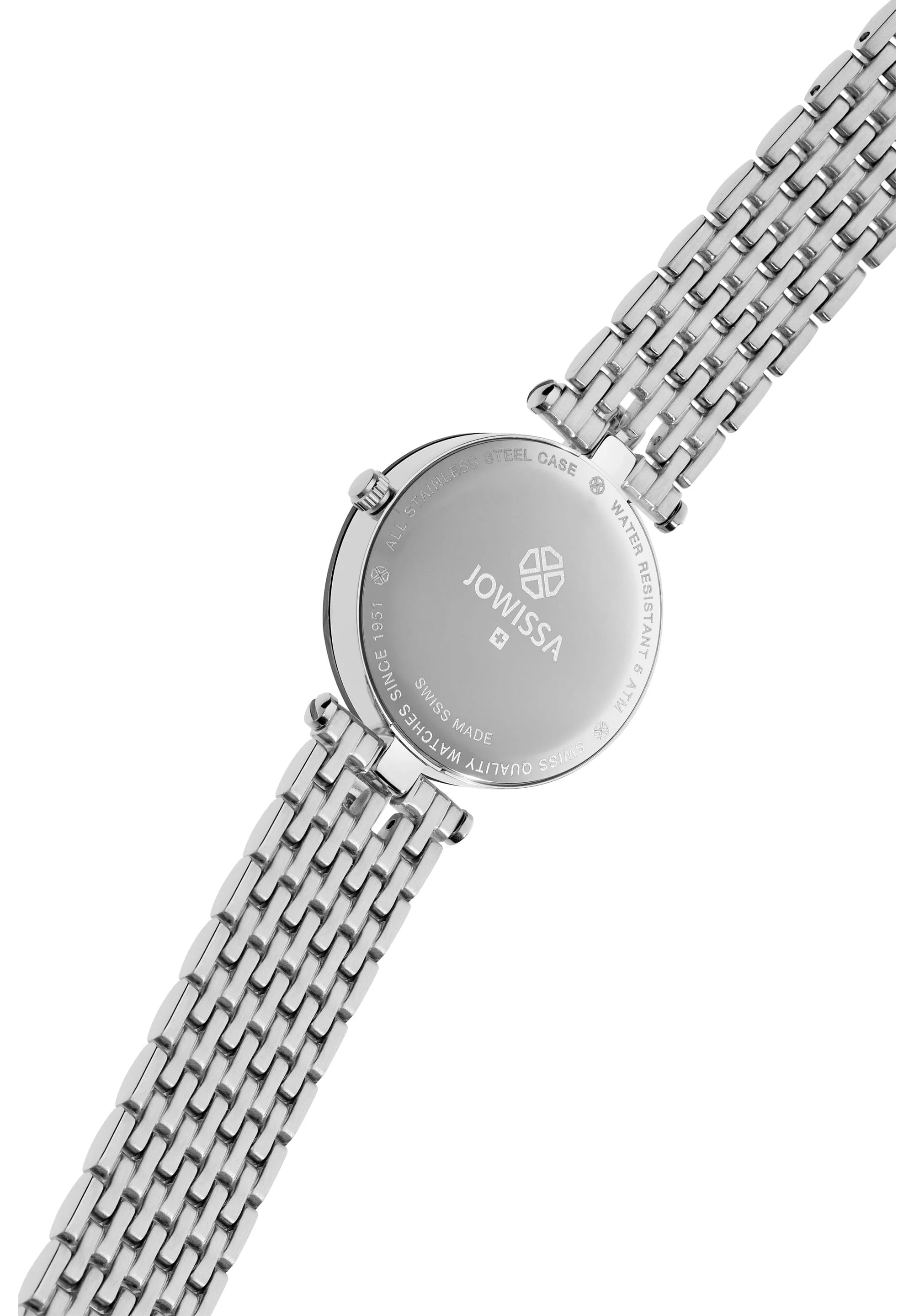 Jowissa Facet Strass Schweizer Damenuhr - J5.637.M
