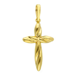 Kreuzanhänger in 18 Karat Gelbgold - 276881
