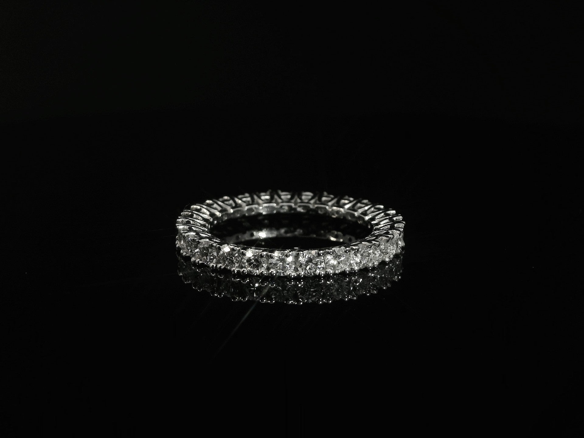 Linden Memoire Ring in 18 Karat - 750 Weissgold mit Diamanten - YZ0004283