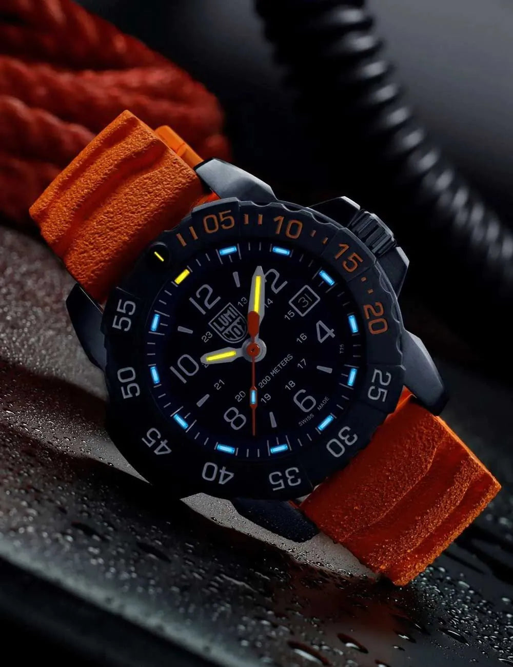 Luminox Navy SEAL Foundation Back To The Blue 3250 Series Herrenuhr - XS.3253.CBNSF.SET
