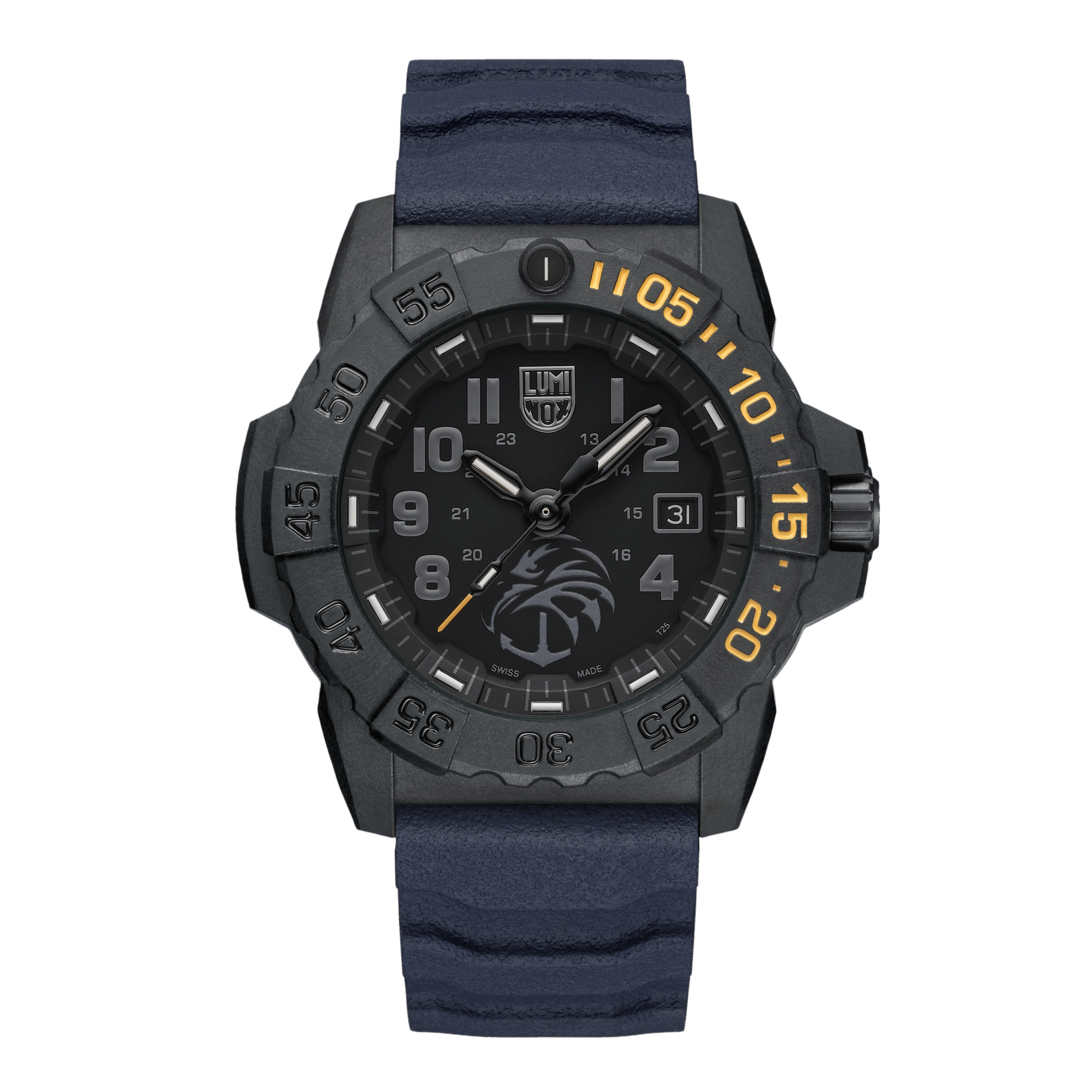 Luminox Navy SEAL Foundation Guardian 45mm Taucheruhr Schwarz